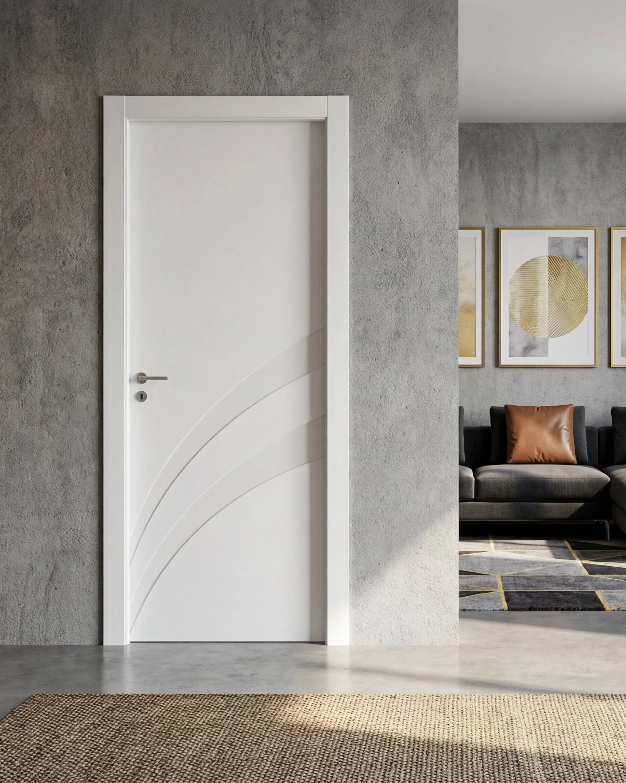 דלת פנים דגם דפנה - מודרנו עיצוב הבית -  קולקצית ATMOS™ 26 -  דלתות פנים